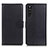 Coque Portefeuille Livre Cuir Etui Clapet A03D pour Sony Xperia 10 III SO-52B Noir