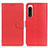 Coque Portefeuille Livre Cuir Etui Clapet A03D pour Sony Xperia 5 IV Rouge