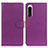 Coque Portefeuille Livre Cuir Etui Clapet A03D pour Sony Xperia 5 IV Violet