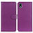 Coque Portefeuille Livre Cuir Etui Clapet A03D pour Sony Xperia Ace III SOG08 Violet