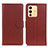 Coque Portefeuille Livre Cuir Etui Clapet A03D pour Vivo V23 5G Marron