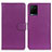 Coque Portefeuille Livre Cuir Etui Clapet A03D pour Vivo Y33T Violet