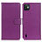 Coque Portefeuille Livre Cuir Etui Clapet A03D pour Wiko Y82 Violet