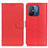 Coque Portefeuille Livre Cuir Etui Clapet A03D pour Xiaomi Poco C55 Rouge