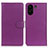 Coque Portefeuille Livre Cuir Etui Clapet A03D pour Xiaomi Poco C65 Violet