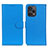 Coque Portefeuille Livre Cuir Etui Clapet A03D pour Xiaomi Poco F5 5G Bleu Ciel