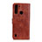 Coque Portefeuille Livre Cuir Etui Clapet A04D pour Motorola Moto One Fusion Marron