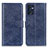 Coque Portefeuille Livre Cuir Etui Clapet A04D pour OnePlus Nord CE 2 5G Bleu