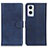 Coque Portefeuille Livre Cuir Etui Clapet A04D pour OnePlus Nord N20 5G Bleu