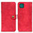 Coque Portefeuille Livre Cuir Etui Clapet A04D pour Samsung Galaxy F42 5G Rouge
