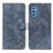 Coque Portefeuille Livre Cuir Etui Clapet A04D pour Samsung Galaxy M52 5G Bleu