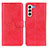 Coque Portefeuille Livre Cuir Etui Clapet A04D pour Samsung Galaxy S21 FE 5G Rouge