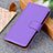 Coque Portefeuille Livre Cuir Etui Clapet A04D pour Xiaomi Poco C65 Violet