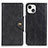 Coque Portefeuille Livre Cuir Etui Clapet A05 pour Apple iPhone 14 Plus Noir