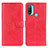 Coque Portefeuille Livre Cuir Etui Clapet A05D pour Motorola Moto E20 Rouge