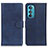 Coque Portefeuille Livre Cuir Etui Clapet A05D pour Motorola Moto Edge 30 5G Bleu