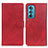 Coque Portefeuille Livre Cuir Etui Clapet A05D pour Motorola Moto Edge 30 5G Rouge