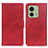 Coque Portefeuille Livre Cuir Etui Clapet A05D pour Motorola Moto Edge 40 5G Rouge