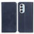 Coque Portefeuille Livre Cuir Etui Clapet A05D pour Motorola Moto Edge X30 5G Bleu