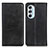 Coque Portefeuille Livre Cuir Etui Clapet A05D pour Motorola Moto Edge X30 5G Noir