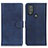 Coque Portefeuille Livre Cuir Etui Clapet A05D pour Motorola Moto G Play (2023) Bleu