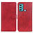 Coque Portefeuille Livre Cuir Etui Clapet A05D pour Motorola Moto G60 Rouge