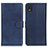 Coque Portefeuille Livre Cuir Etui Clapet A05D pour Nokia C2 2nd Edition Bleu