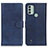 Coque Portefeuille Livre Cuir Etui Clapet A05D pour Nokia C31 Bleu