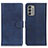 Coque Portefeuille Livre Cuir Etui Clapet A05D pour Nokia G400 5G Bleu