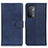 Coque Portefeuille Livre Cuir Etui Clapet A05D pour OnePlus Nord N200 5G Bleu