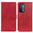 Coque Portefeuille Livre Cuir Etui Clapet A05D pour OnePlus Nord N200 5G Rouge