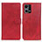 Coque Portefeuille Livre Cuir Etui Clapet A05D pour Oppo F21 Pro 4G Rouge