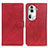 Coque Portefeuille Livre Cuir Etui Clapet A05D pour Oppo Reno11 Pro 5G Rouge