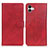 Coque Portefeuille Livre Cuir Etui Clapet A05D pour Samsung Galaxy F04 Rouge