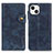 Coque Portefeuille Livre Cuir Etui Clapet A06 pour Apple iPhone 13 Bleu