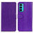 Coque Portefeuille Livre Cuir Etui Clapet A06D pour Motorola Moto Edge 20 5G Violet