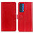 Coque Portefeuille Livre Cuir Etui Clapet A06D pour Motorola Moto Edge (2021) 5G Rouge