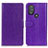 Coque Portefeuille Livre Cuir Etui Clapet A06D pour Motorola Moto G Play Gen 2 Violet