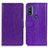 Coque Portefeuille Livre Cuir Etui Clapet A06D pour Motorola Moto G Pure Violet