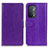 Coque Portefeuille Livre Cuir Etui Clapet A06D pour Oppo A54 5G Violet