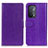 Coque Portefeuille Livre Cuir Etui Clapet A06D pour Oppo A74 5G Violet