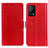 Coque Portefeuille Livre Cuir Etui Clapet A06D pour Oppo K9 5G Rouge
