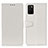 Coque Portefeuille Livre Cuir Etui Clapet A06D pour Samsung Galaxy A02s Blanc