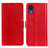 Coque Portefeuille Livre Cuir Etui Clapet A06D pour Samsung Galaxy A03 Core Rouge