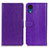Coque Portefeuille Livre Cuir Etui Clapet A06D pour Samsung Galaxy A03 Core Violet