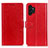 Coque Portefeuille Livre Cuir Etui Clapet A06D pour Samsung Galaxy A13 4G Rouge