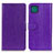 Coque Portefeuille Livre Cuir Etui Clapet A06D pour Samsung Galaxy F42 5G Violet