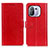 Coque Portefeuille Livre Cuir Etui Clapet A06D pour Xiaomi Mi 11 Pro 5G Rouge