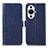 Coque Portefeuille Livre Cuir Etui Clapet A07D pour Huawei Nova 11 Bleu