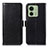 Coque Portefeuille Livre Cuir Etui Clapet A07D pour Motorola Moto Edge 40 5G Noir